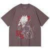 230 Gsm 100% Cotton Dandadan V28 Okarun Print Unisex Heavy Cotton T Shirt