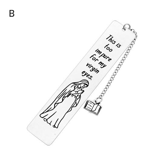 Закладка из нержавеющей стали, металлическая, новинка, дизайн, устойчивая к коррозии, маркер для страниц в альбоме