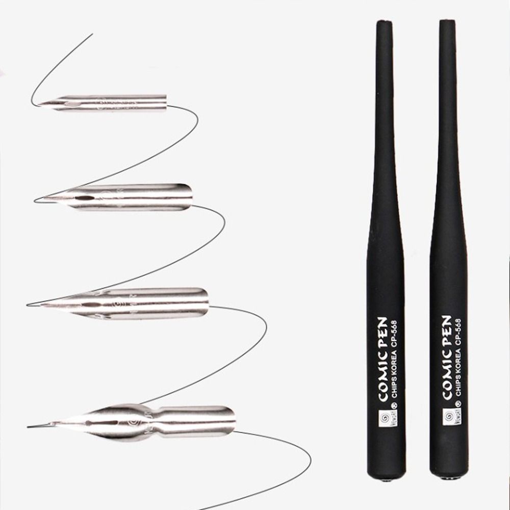 Перьевые ручки Набор для каллиграфии Перьевые ручки для рисования Комиксы Канцелярские принадлежности