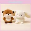 Очаровательная плюшевая кукла-компаньон, фигурка животного, мягкая игрушка, подарок для декора рабочего места, 16 см