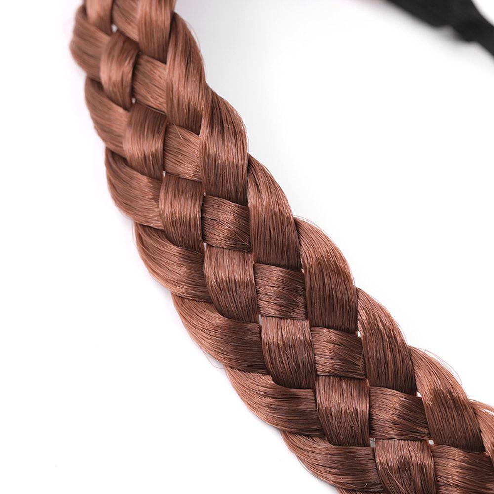 Головной убор принцессы, богемная плетеная повязка для волос, эластичная плетеная повязка на голову, обруч для волос, парик, повязки на голову