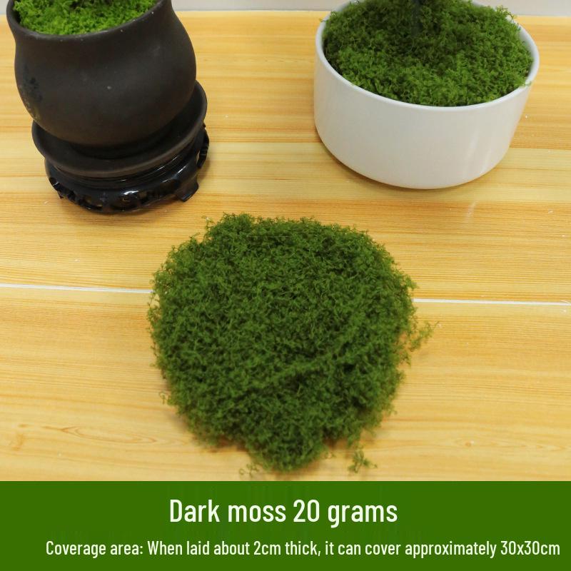 Искусственный мох, шелковистая трава, газон для ландшафтного дизайна и декора