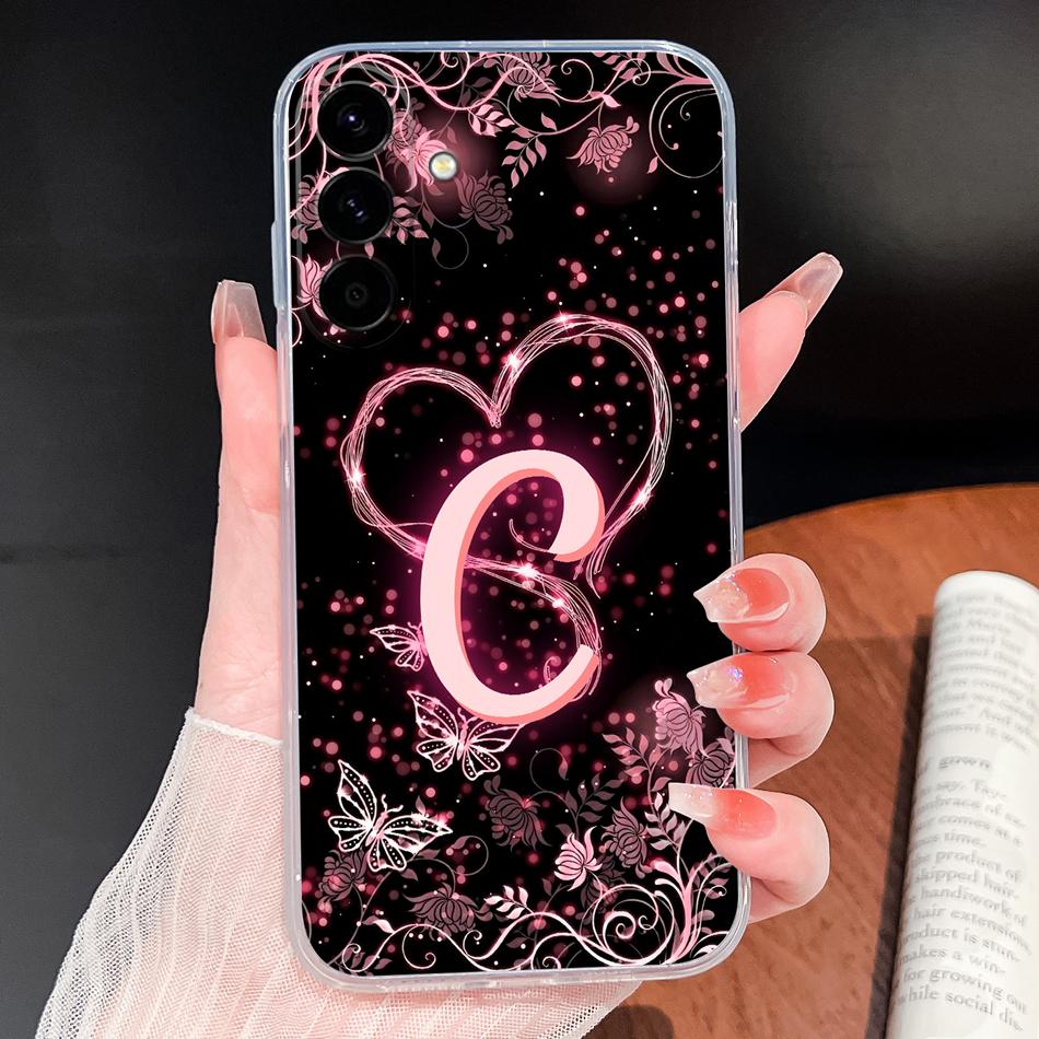 Чехол для телефона Samsung Galaxy A57 A37 A07 5G Уникальные буквы Мягкий прозрачный силиконовый чехол для SamsungA57 A 37 A 07 Легкая крышка