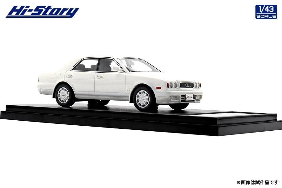 Hi Story Scale Nissan Gloria V30 Twin Cam Turbo Gran Turismo Ultima Модель в чисто белом цвете 1/43 (1991)