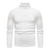 Men's Thick Knitted High-Neck Fleece Pullover Sweater - Autumn & Winter Casual Style