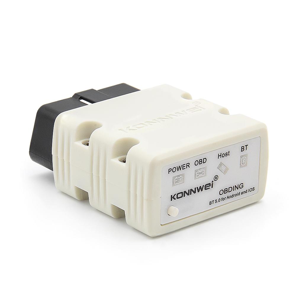 ELM327 Автомобильный диагностический сканер Bluetooth 5,0 OBDII сканер считыватель кодов Konnwei KW901 PIC18F25K80 для Android/IOS