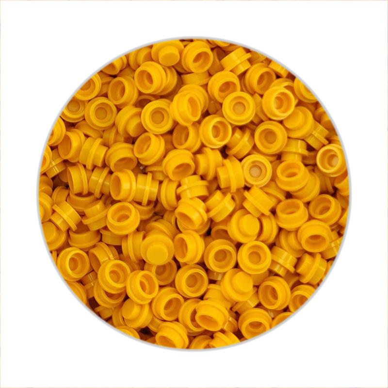 300/500/1000 шт. Сборные частицы 6141 Пластина круглая 1x1 точка DIY строительные блоки фигурки лампа кирпичи игрушка для детей 4073