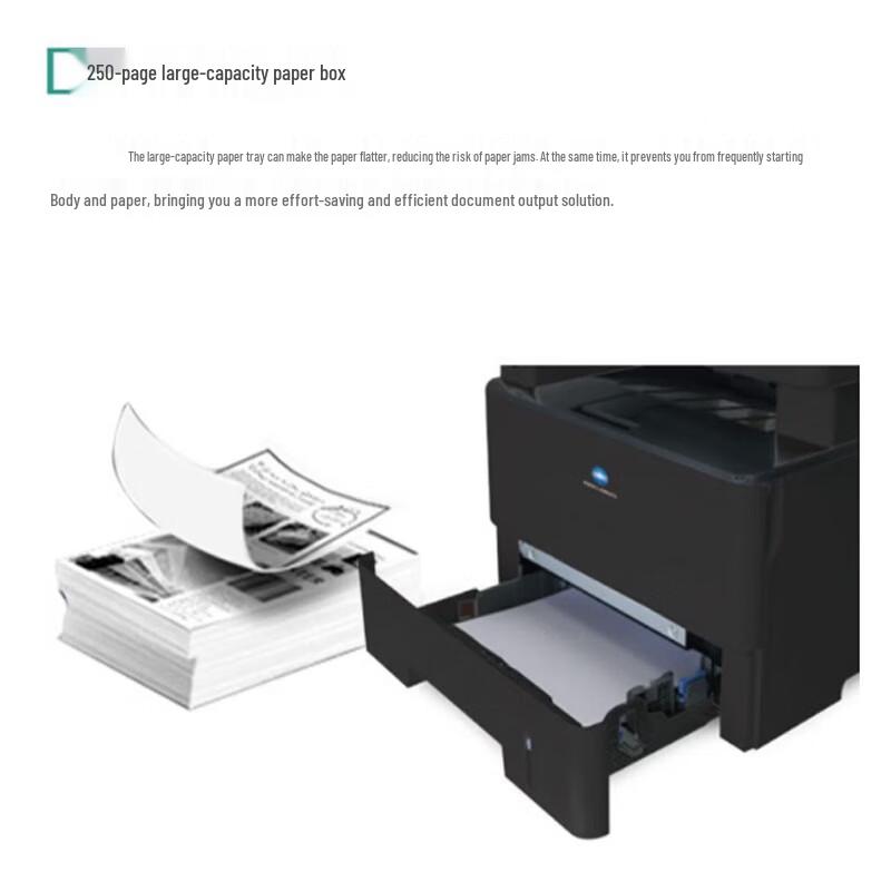 Konica Minolta bizhub 3022MF A3 Monochrome Laser Multifunction Printer CN plug (adapter included)