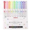 Набор хайлайтеров Mildliner, 10 цветов WKT7-10C флуоресцентные ручки