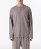 Musinsa Standard Хлопковый модальный комплект пижамы с воротником- Henley и длинным рукавом [Отправка из Кореи] 100% Оригинал