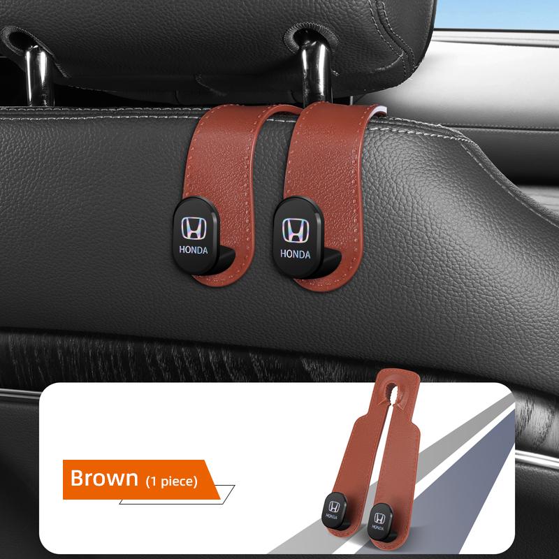WGLRK1 Honda Car Seat Backrest Rubber Hook Storage Tools For Honda Civic Fit Jazz Accord Pilot CRV Odyssey Passport City Shuttle HRV