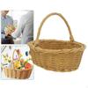 Easter Basket Woven with Handle Gift Eggs Candy for Organizing Storage