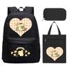 Football Printed Student Backpack Multifunctional Usb Interface Large Capacity Leisure Travel Backpack
