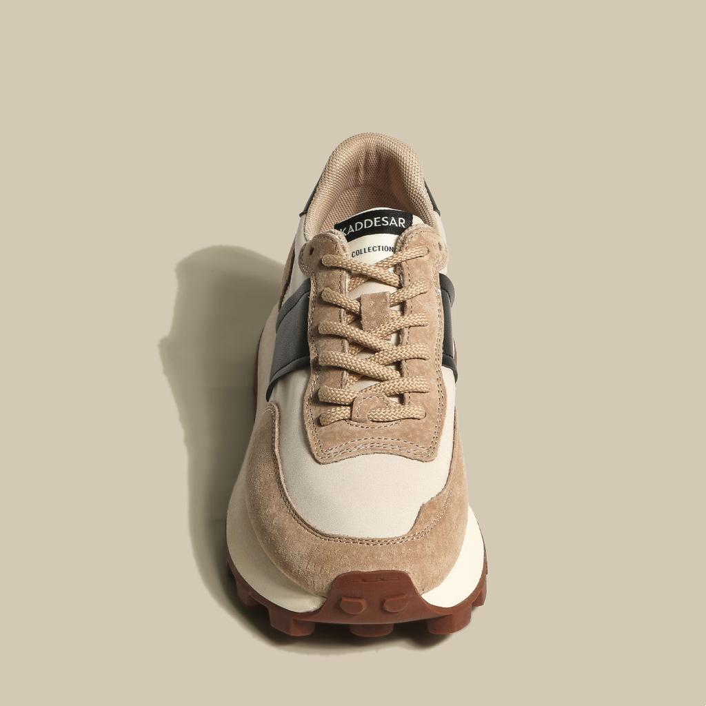 Luji настоящие вафельные туфли Forrest Gump женские осень 2025 новые европейские туфли на платформе повседневные спортивные туфли для папы прилив