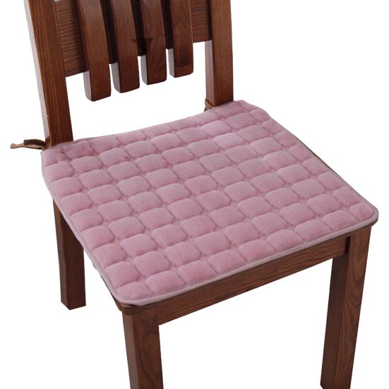 Подушка сиденья, однотонная завязка на полиэстере, противоскользящая подушка для стула 40 см/45 см для столовой