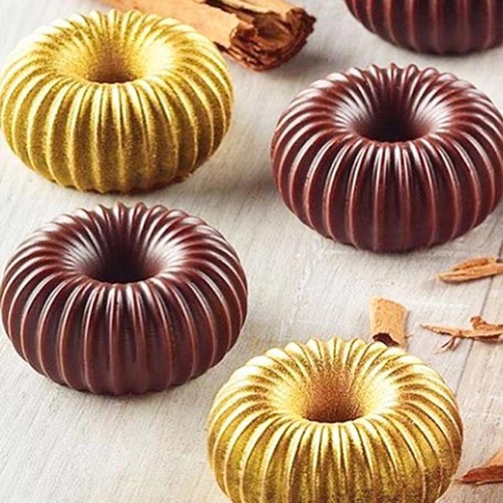 6-полосная форма для выпечки торта, силиконовая 3d форма для украшения торта, формы для выпечки из шифона, мусса, кондитерских изделий, десертов