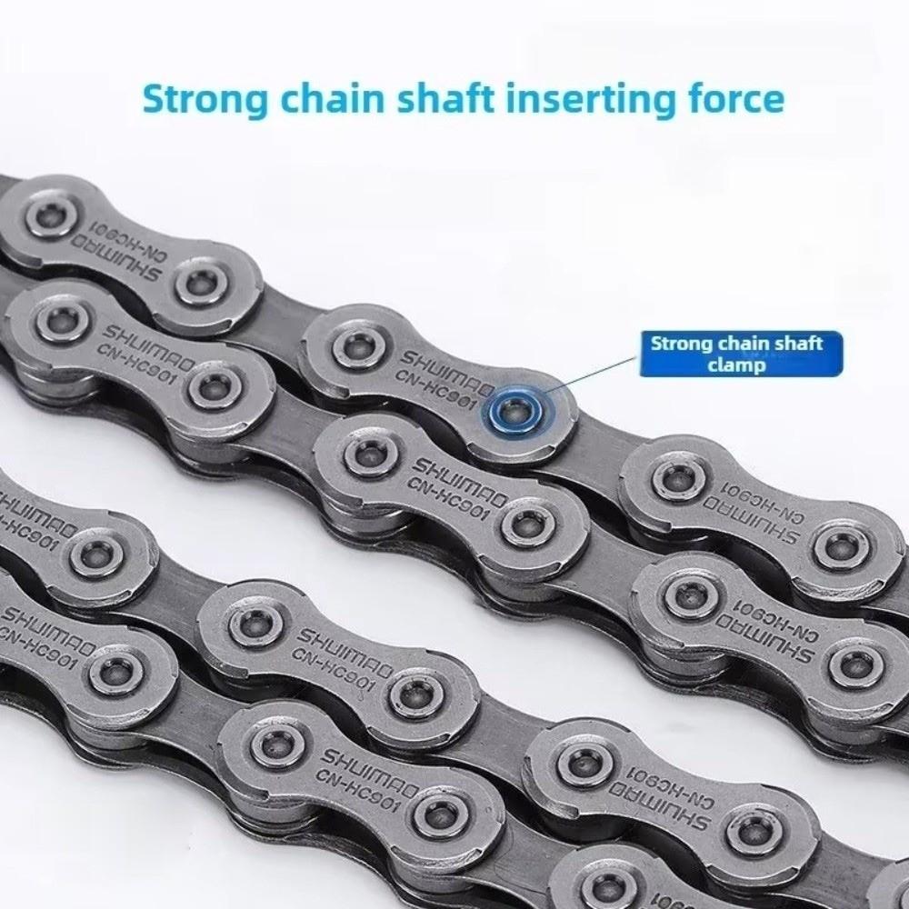 6/7/8/9/11 Speed Bicycle Chain 116/126 Links Bike Chain Links Mountain Bike Chain MTB Riding