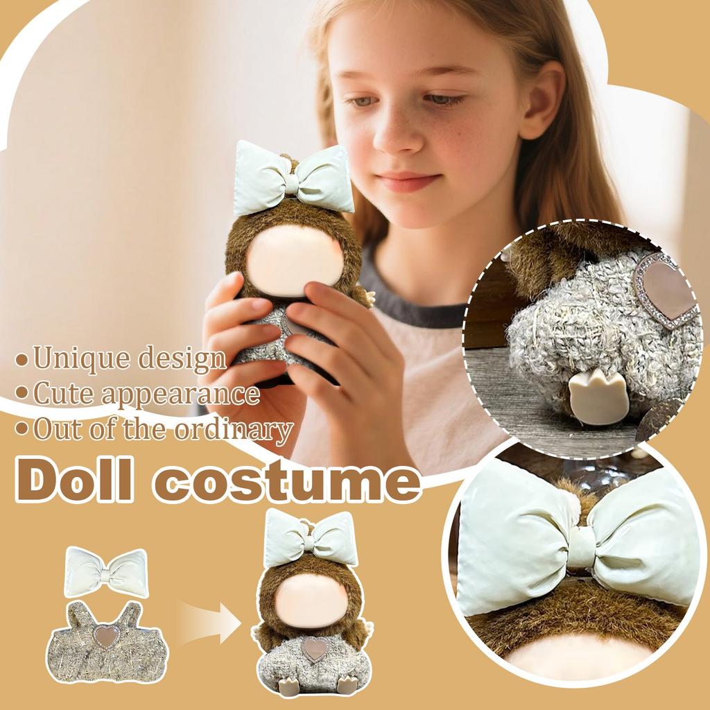 Одежда Кукла Каваи Стиль Набор, Милый Кукольный Костюм И Аксессуары