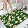 1Pc Christmas Minions Fabric Carpet Rug Soft Washable Antislip Home Living Room Sofa Mats Personalized Christmas Rug