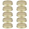 Split‑Type Glass Jar Canning Lids Round Food Container Sealing Cover Kitchen Accessory