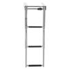 3 Step Universal Under Platform Slide Mount Boat Boarding Ladder Stainless Steel Telescopic Boat