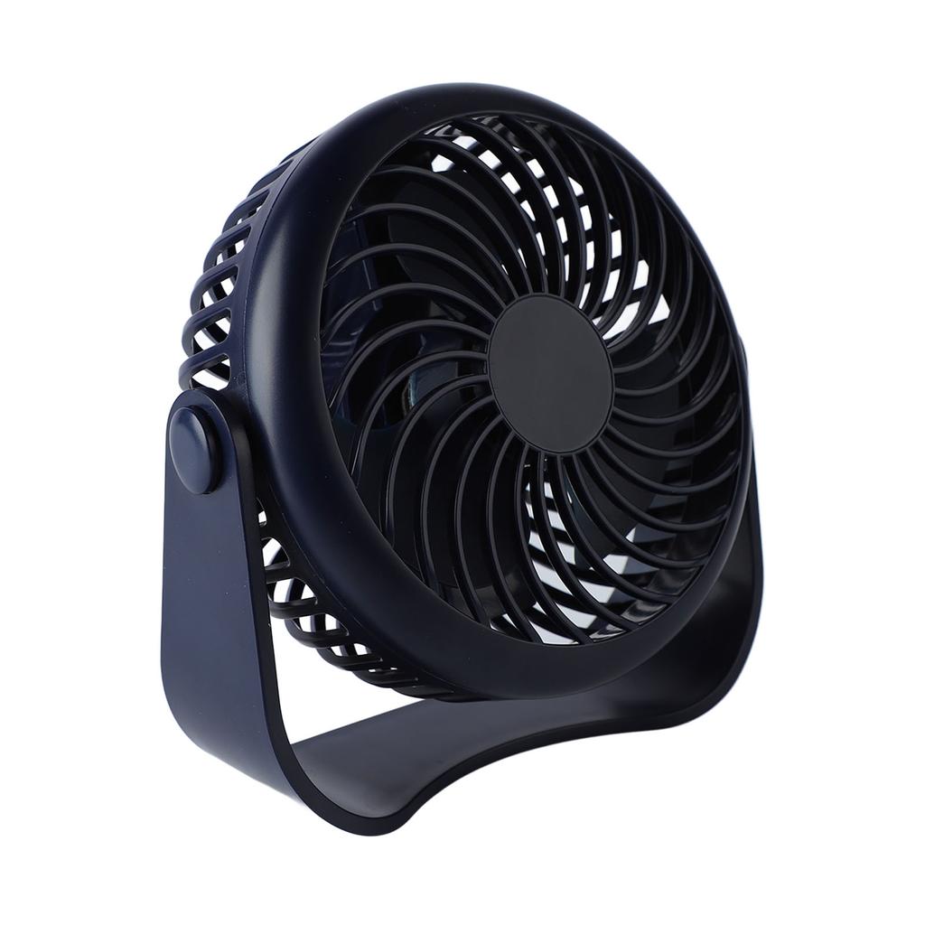 Small Desk Fan 3 Gear Wind Speeds Mute Rechargeable Summer Usb Mini Fan for Home Bedroom