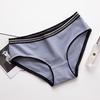 Бесшовные сексуальные хлопковые женские трусики, однотонное дышащее нижнее белье со средней талией для девочек DULASI, 3 шт.