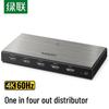 Ugreen CM187 4K 60Hz 1-в-4 HDMI-разветвитель