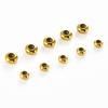 5Pcs Sunling Brand Stainless Steel Rondelle Slider Beads 6/8MM Insert Rubber Stopper Positioning Spacer DIY Jewelry Findings