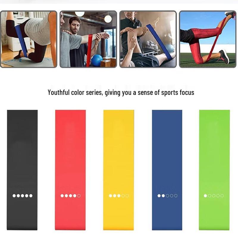 WEZHO 5-Piece Resistance Band Set