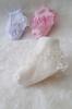 Комплект из 3 гибких кружевных носков для маленьких девочек из хлопка и лайкры