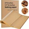 Rectangular Parchment Baking Paper, Silicone Greaseproof Paper, Barbecue & Steamer Paper