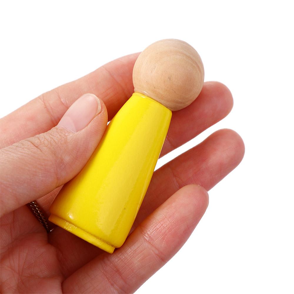 Cognitive People Figures Doll Colorful Blocks Peg Dolls Building Blocks Rainbow Color Puzzles Toy