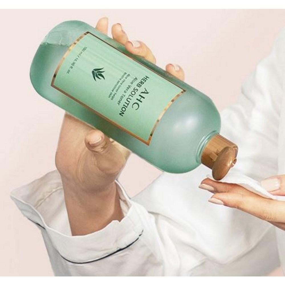 AHC Тоник Herbal Solution Aloe Vera, 500 мл, 2 шт.