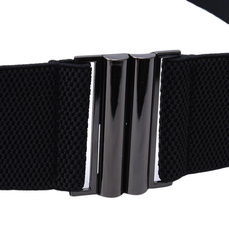 Простой универсальный женский эластичный пояс, широкий ремень в корейском стиле