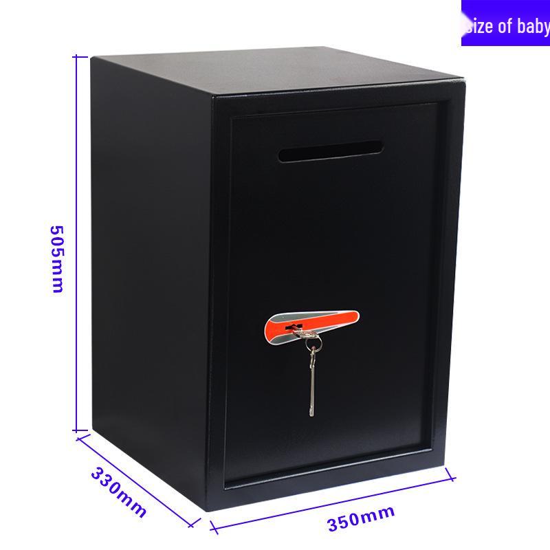 T50 All-Steel Black Mechanical Anti-Theft Safe for Home Use