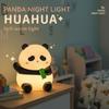 Xiaomi Cartoon Panda Silicone LED Night Light with Touch Sensor - Kid's Bedside Lamp, Holiday Christmas Gift for Bedroom Decoration