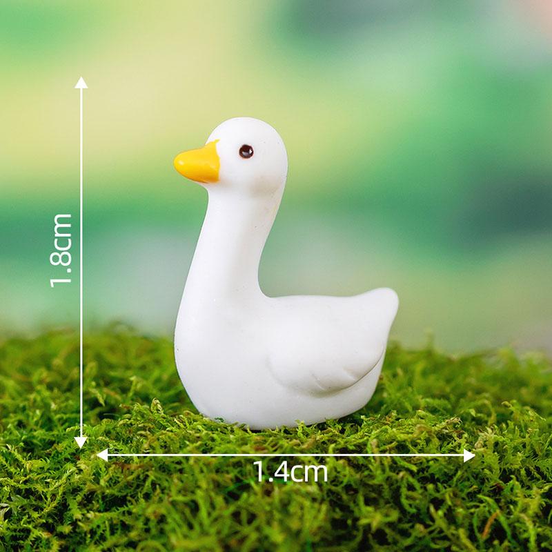 Mini Fairy Garden DecorationResin Small Animal Statue Simple Style Animal Theme Decoration Accessories