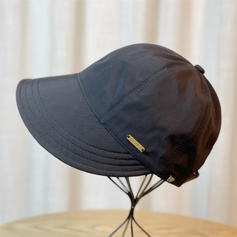 New bucket hat big brim sunscreen hat trendy color matching summer quick drying Zhao Ruth sun hat cap