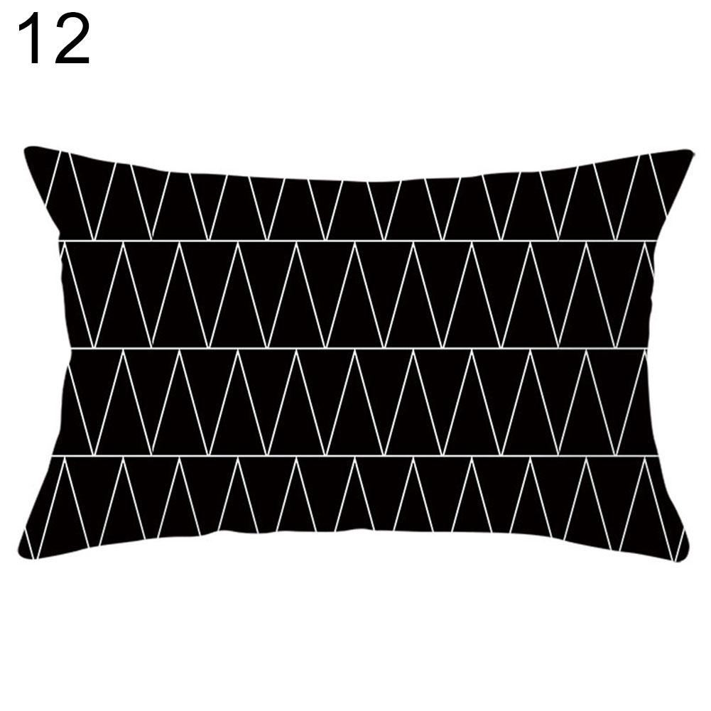 Геометрический круг треугольная волна наволочка наволочка диван-кровать автомобиль кафе декор