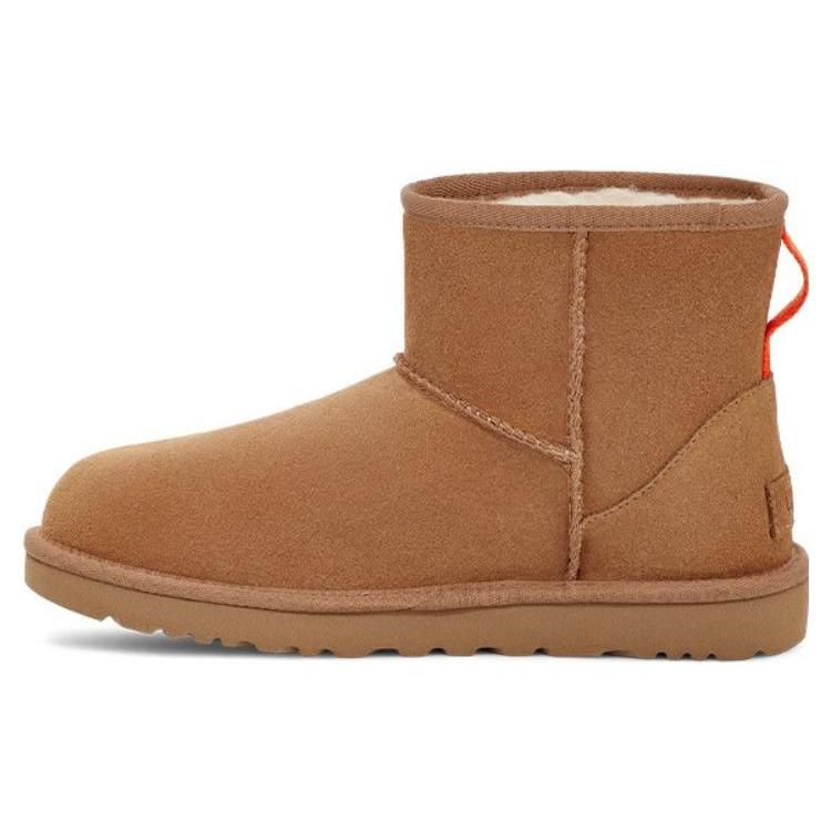 UGG Classic Mini Логотип сбоку 'Каштановый Оранжевый' Женский 1144057-CHE
