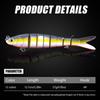 HENGJIA Jointed  Fishing Lures 1Pc 27g Artificial Hard Tackles Wobbler Lifelike  8 Segment Fishing Gears Outdoors