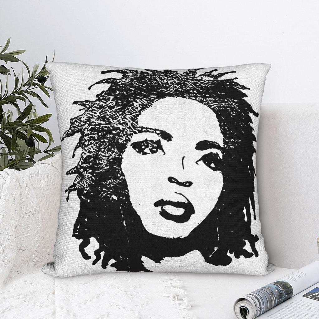 Подушки с принтом The Miseducation of Lauryn Hill Fugees Современная наволочка для стула, дивана, домашнего декора Уютный чехол для подушки