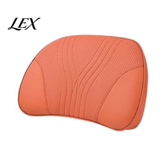 Ergonomic Neck Pillow Car Headrest for Support, Memory Foam with Cushion Adjustable Strap, Universal Lumbar Support Auto Truck SUV Interior Accessory