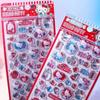 Милые и очаровательные 3D рельефные наклейки Hello Kitty, самоклеящиеся мультяшные декали, разработанные для ноутбука, бутылки для воды, подарка