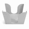 Gray kitchen towel and cloth rack, countertop organizer