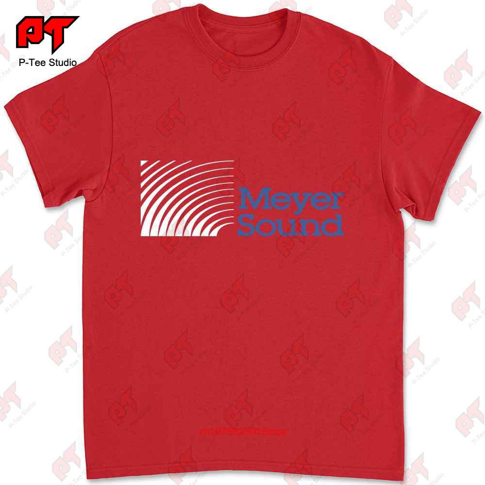 New UnisexS T Shirt Meyer Sound Thinking Logo Usa Size WomenS UDFD