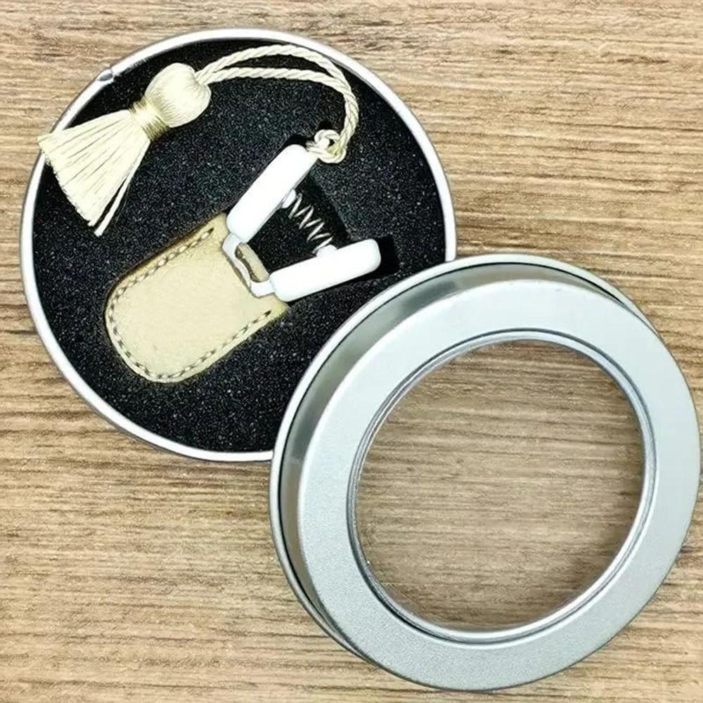 Creative Art Mini Scissor with Protective Cover Straight Tip Sewing Small Scissor Small Sewing Embroidery Supplies