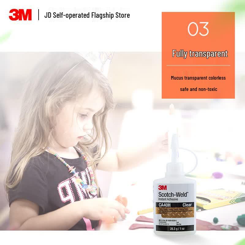 3M CA40H Сильный быстросохнущий клей