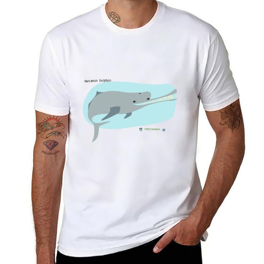 Dolphin Gangetic TShirt AntiPerspiration Workout Top